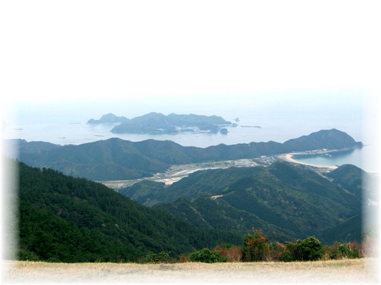 鏡山からの風景-島の浦